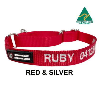 Slip on Martingale Identification Collar - Australian Made