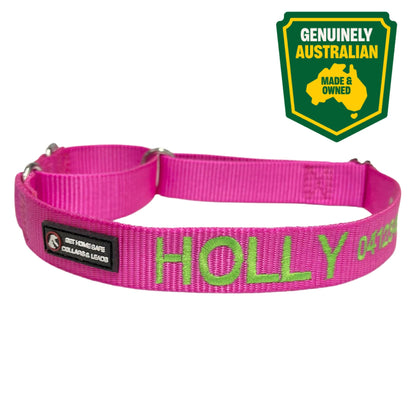 Slip on Martingale Identification Collar - Australian Made